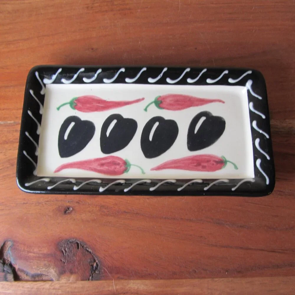 3 for $24 - debby segura for crate & barrel 430-978 1999 italy plate (W6351)